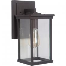 Craftmade Z9714-OBO - Riviera III 1 Light Medium Outdoor Wall Lantern in Oiled Bronze Outdoor