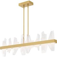 Quoizel PCAUR142SGD - Aurelia Soft Gold Linear Chandelier