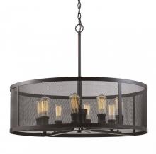 Trans Globe 10229 ROB - Mesh 30" Drum Chandelier