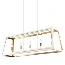 Matteo Lighting C72105WHAG - Rosalie Pendant