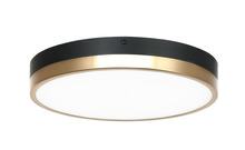 Matteo Lighting M15301BKAG - Tone Ceiling Mount