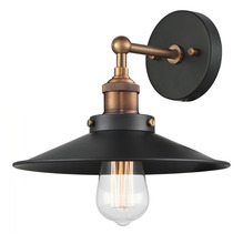 Matteo Lighting W46111AGBK - Bulstrode's Workshop Wall Sconce