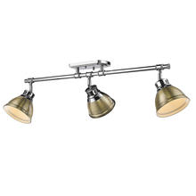 Golden Canada 3602-3SF CH-AB - Duncan Semi-Flush - Track Light