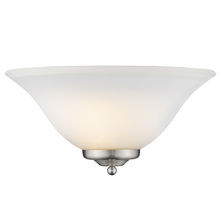 Golden Canada 8355 PW - Multi-Family 1 Light Wall Sconce in Pewter with Opal Glass