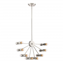 ZEEV Lighting CD10180-16-PN - 16-Light 21" Arm Chandelier