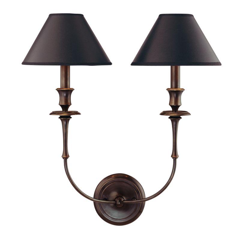 2 LIGHT WALL SCONCE