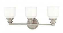 Hudson Valley 3403-PN - 3 LIGHT BATH BRACKET