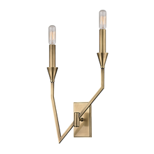 Hudson Valley 8502R-AGB - Archie Wall Sconce