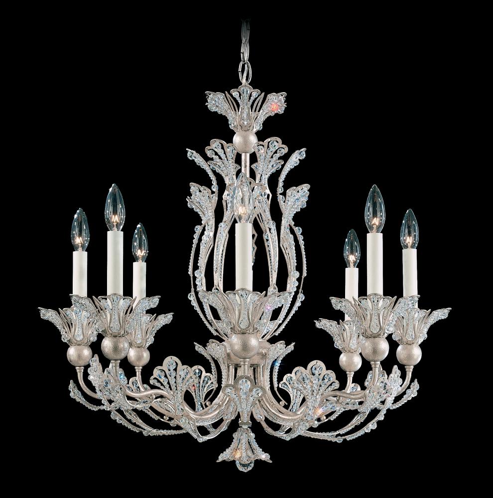 Rivendell 8 Light 120V Chandelier in Heirloom Bronze with Radiance Crystal