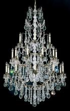 Schonbek 1870 5782-22H - Bordeaux 25 Light 120V Chandelier in Heirloom Gold with Heritage Handcut Crystal