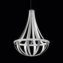 Schonbek 1870 SCE130DN-LI1R - Crystal Empire LED 45IN 3000K 120V Pendant in Iceberg with Radiance Crystal