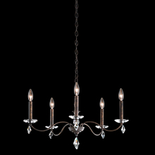 Schonbek 1870 MD1005N-22H - Modique 5 Light 120V Chandelier in Heirloom Gold with Heritage Handcut Crystal