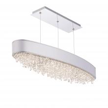 Schonbek 1870 S6336-401RS1 - Eclyptix LED 36IN 3000K/3500K/4000K 120V Pendant in Polished Stainless Steel with Radiance Smooth