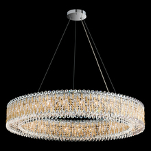 Schonbek 1870 RS8350N-51H - Sarella 27 Light 120V Pendant in Black with Heritage Handcut Crystal