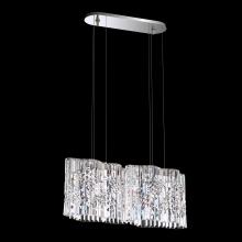 Schonbek 1870 SPU130N-SS1O - Selene 30in LED 3000K 120V Pendant in Stainless Steel with Clear Optic Crystal