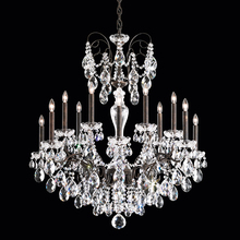 Schonbek 1870 ST1852N-22H - Sonatina 14 Light 120V Chandelier in Heirloom Gold with Heritage Handcut Crystal