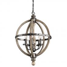 Kichler 43324DAG - Chandelier 5Lt