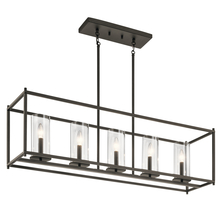 Kichler 43995OZ - Linear Chandelier 5Lt