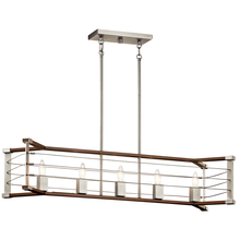 Kichler 44250NI - Linear Chandelier 5Lt