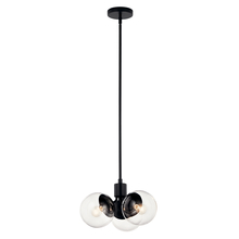 Kichler 52700BKCLR - Chandelier Convertible 3Lt