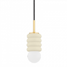 Mitzi by Hudson Valley Lighting H691701-AGB/CAI - Bibi Pendant