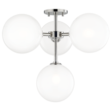 Mitzi by Hudson Valley Lighting H122604-PN - Ashleigh Semi Flush