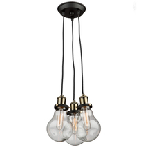 Artcraft AC10483 - Edison 3-Light Chandelier