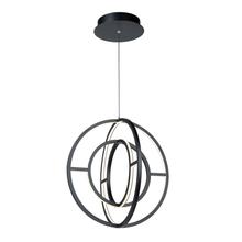 Artcraft AC6660BK - Celestial 35W LED Orb Chandelier