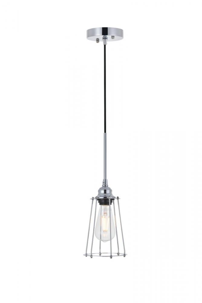 Auspice 1 light chrome Pendant