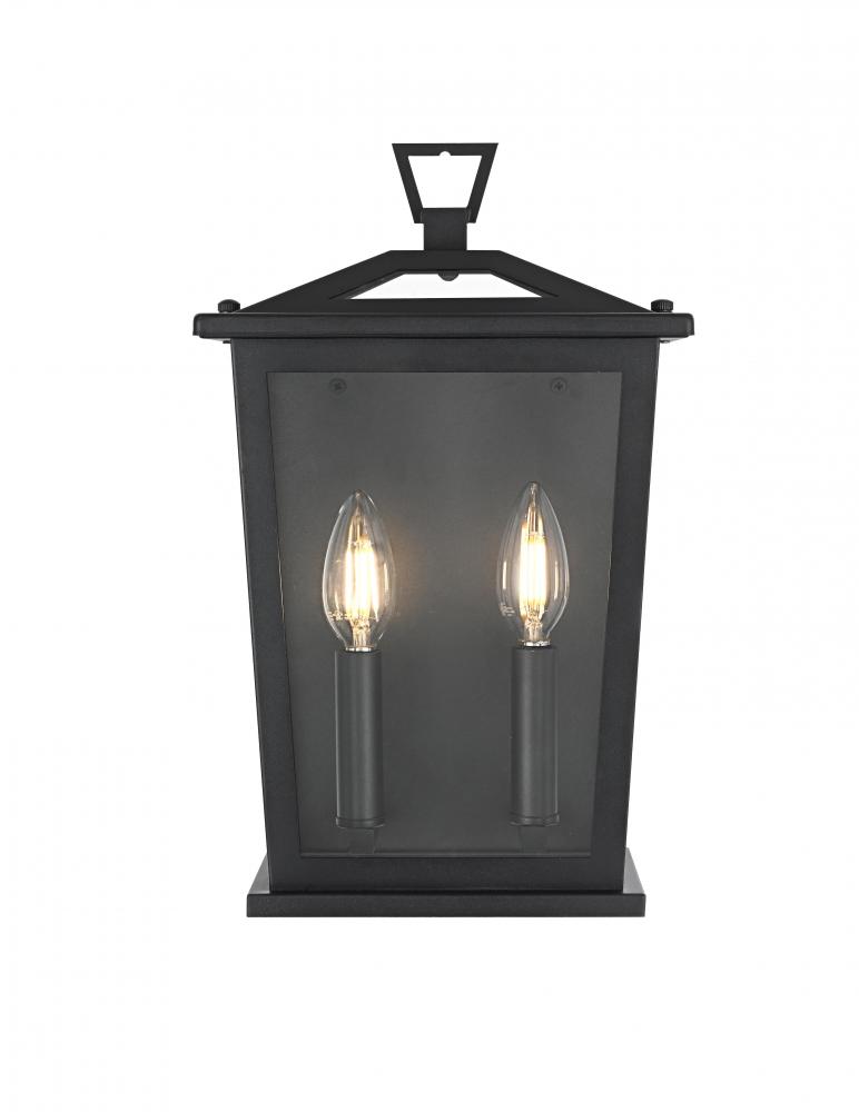 Richmond 7 inch Outdoor Pendant in Black