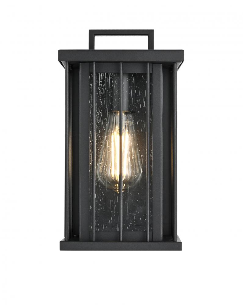 Sedgley 7 inch Outdoor Pendant in Black