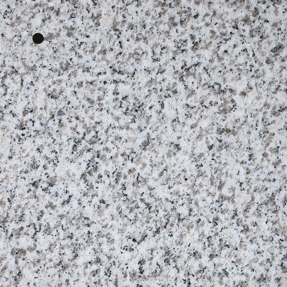 Stone finish sample in Cashmere white granite