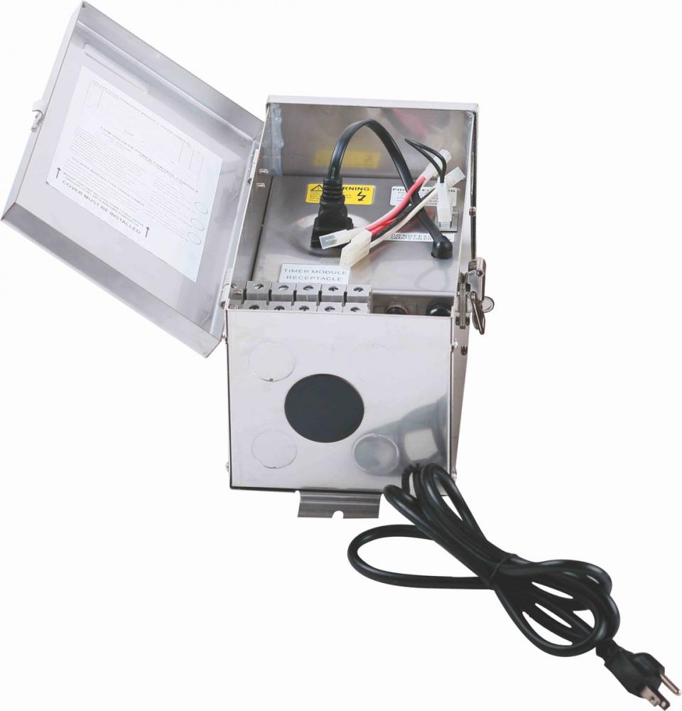 Low Voltage Landscape Transformer 150W, 120v, Stainless Steel