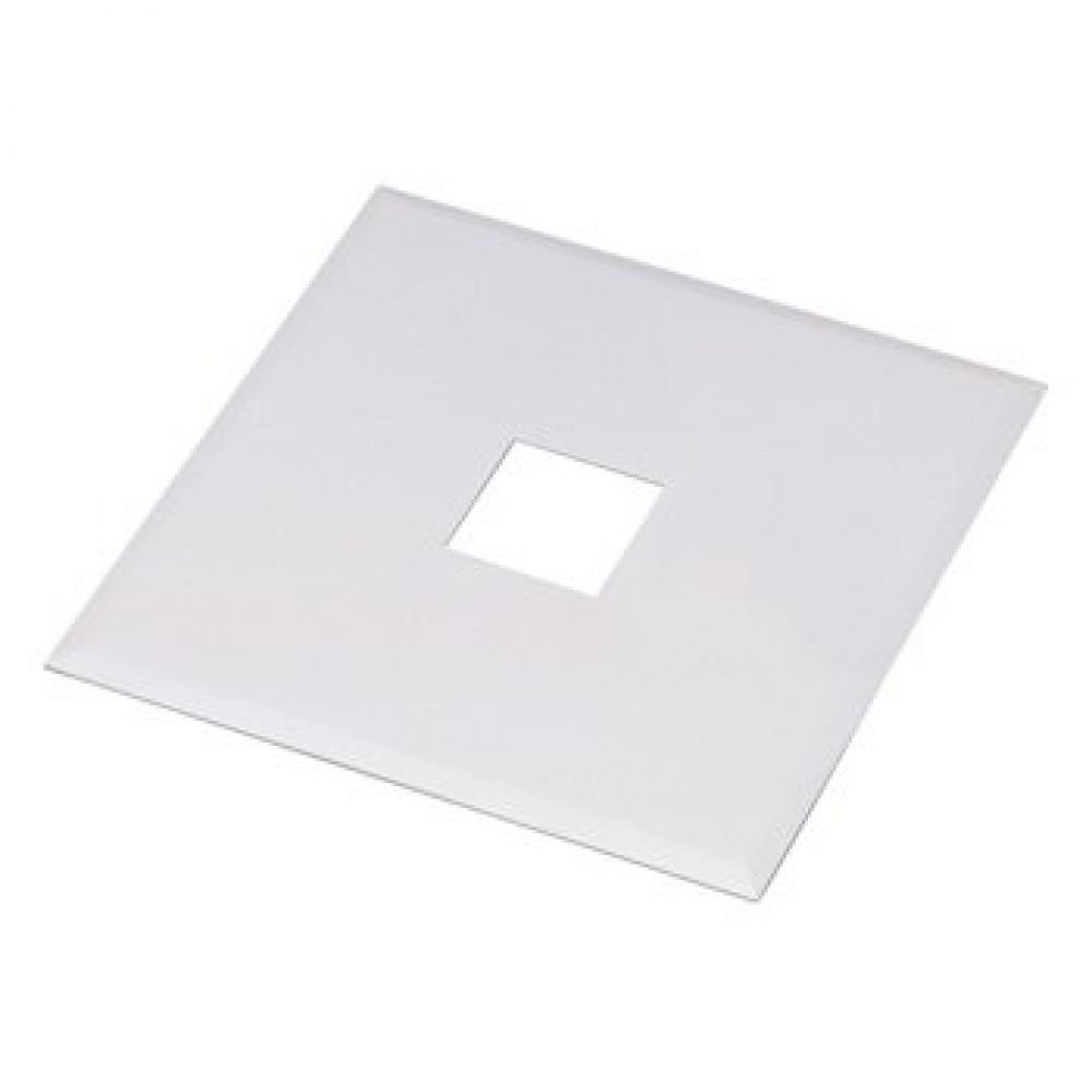 COVER PLATE FOR JUNCTION BOX, MATTE frosted white