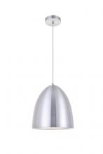 Elegant LDPD2038BN - Circa 1 Light Burnished Nickel Pendant