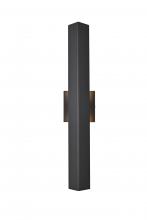 Elegant OD505W24BK - Troy 4.5 x 24 inch Outdoor Wall Sconce in Black