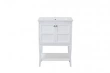 Elegant VF2100 - 2 Doors Cabinet 24 In. X 18 In. X 34 In. In White