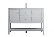 Elegant VF22248GR - 48 Inch Single Bathroom Vanity In Grey