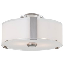 DVI Lighting DVP14532SN-SSOP - Zurich 3 Light Flush Mount