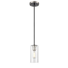 DVI Lighting DVP24721SN+GR-CL - Barker Mini-Pendant