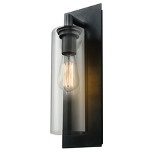 DVI Lighting DVP24772BK-CL - Barker Outdoor Sconce