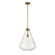 DVI Lighting DVP25805BR-CL - St. Julian 14 Inch Pendant