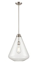 DVI Lighting DVP25805SN-CL - St. Julian 14 Inch Pendant