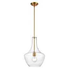 DVI Lighting DVP25810BR-CL - St. Julian 12 Inch Pendant