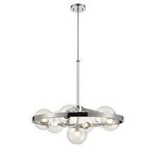 DVI Lighting DVP27027CH-CL - Courcelette 7 Light Chandelier