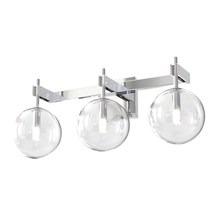 DVI Lighting DVP27043CH-CL - Courcellete 3 Light Vanity