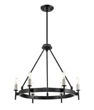 DVI Lighting DVP27326MF+EB - CAMBRAI 6 LT CHANDELIER