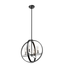 DVI Lighting DVP28848CH/GR-CL - Mont Royal 4 Light Pendant