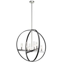 DVI Lighting DVP28850CH/GR-CL - Mont Royal 8 Light Pendant