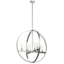 DVI Lighting DVP28850CH/SN-CL - Mont Royal 8 Light Pendant